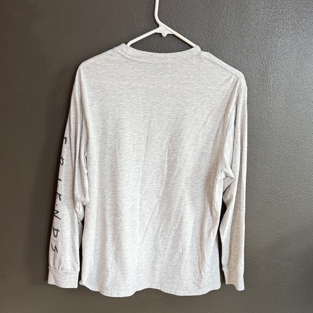 FRIENDS Light Gray Long Sleeve Tee - Picture 3 of 4